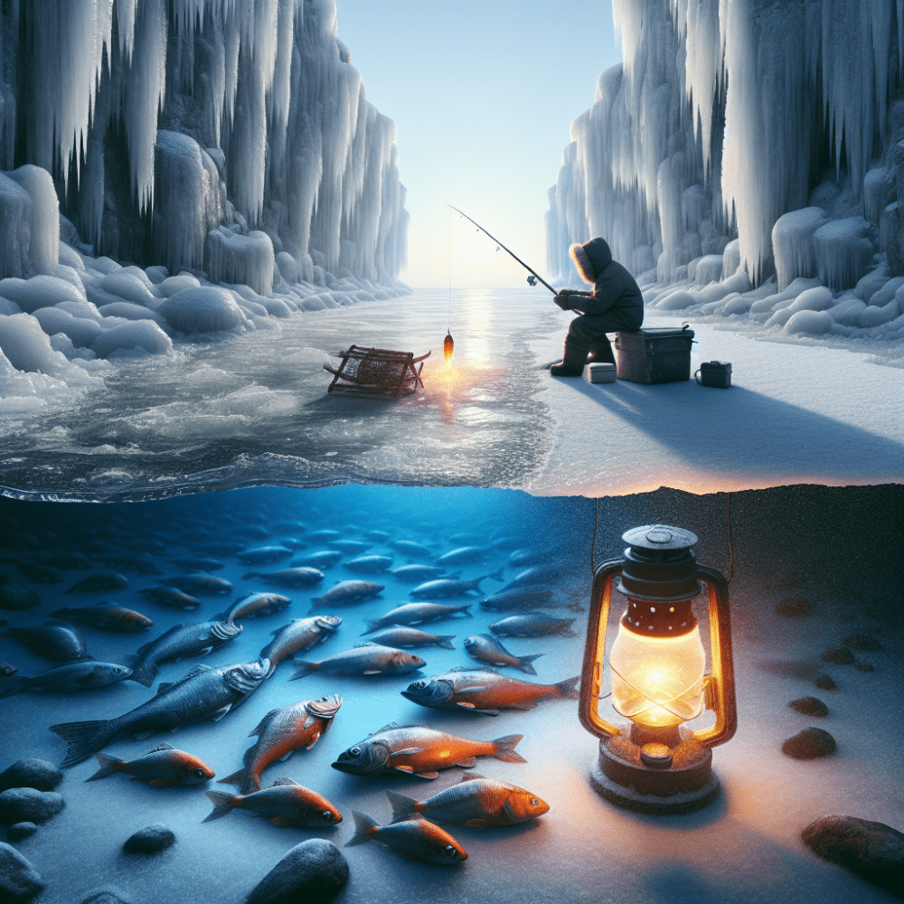 Свет и рыба: Влияние освещения на улов в холодное время года