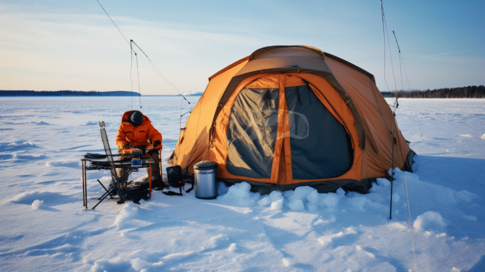 Где и почему следует купить ткань для зимней палатки?