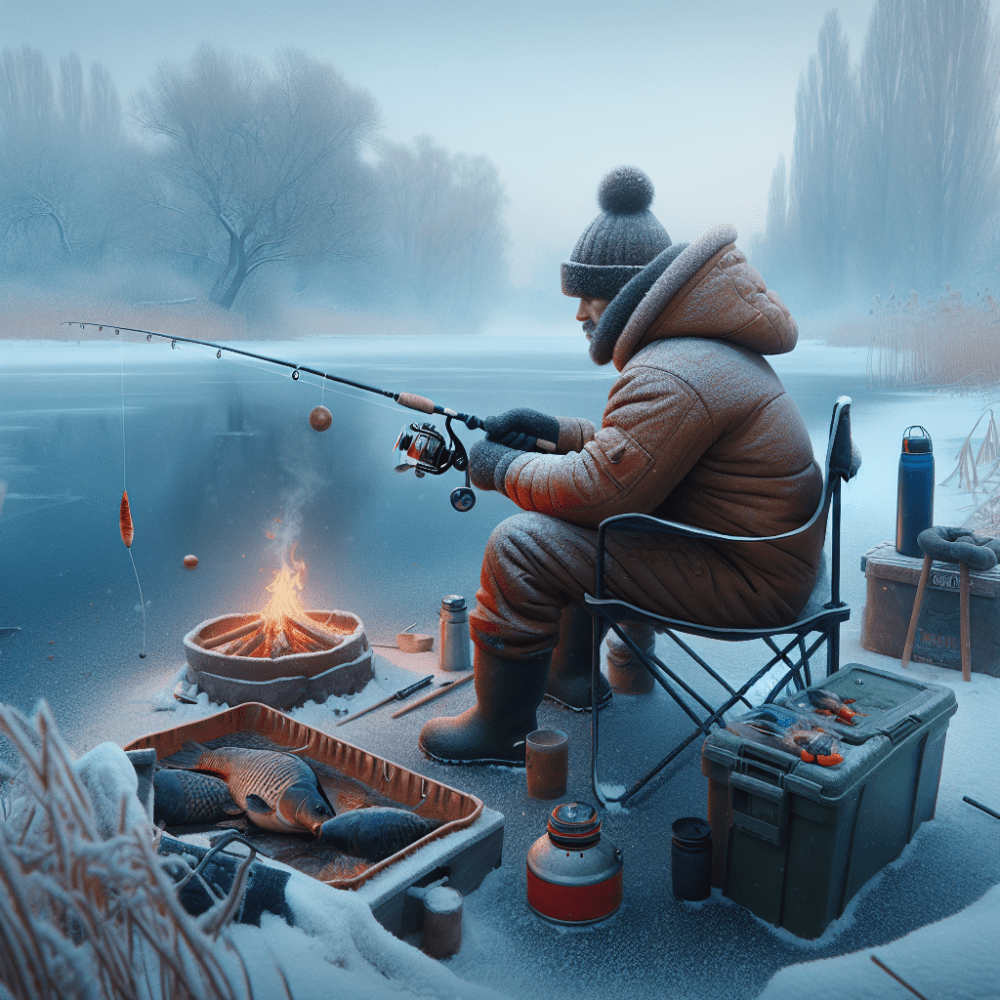 Карповые хитрости зимой: Секреты успешной рыбалки на пруду