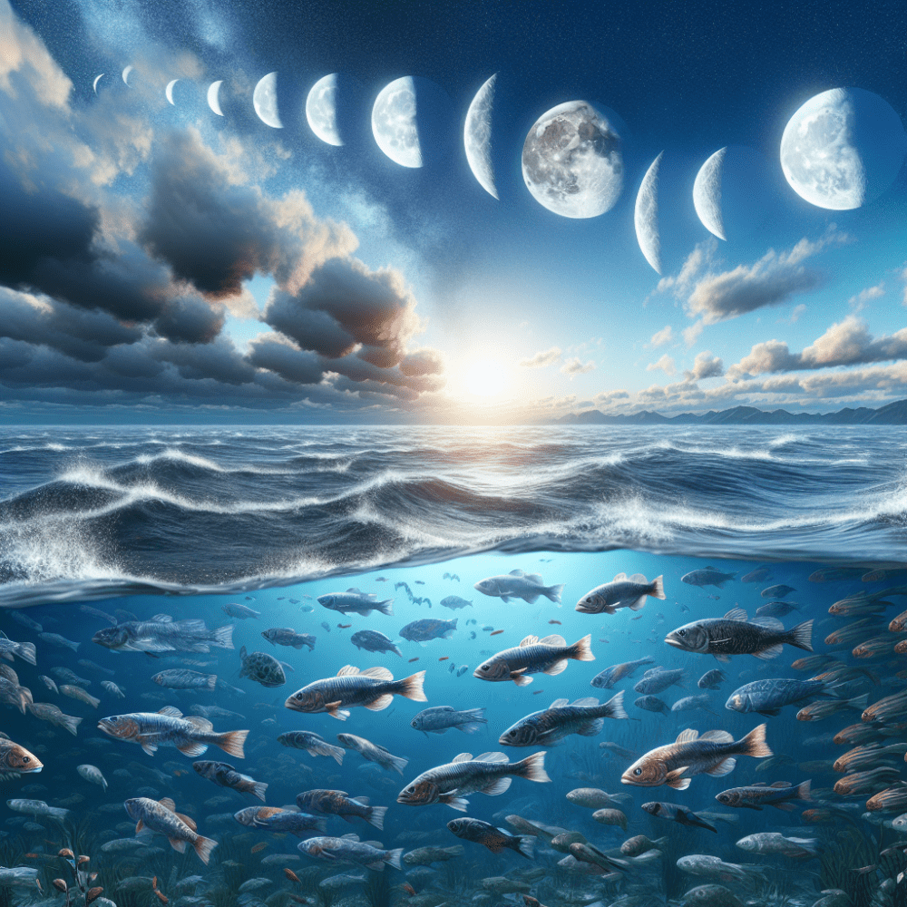 Атмосферное давление и лунные фазы: Как это влияет на активность рыбы?