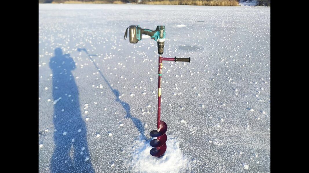Шуруповерт для зимней рыбалки.