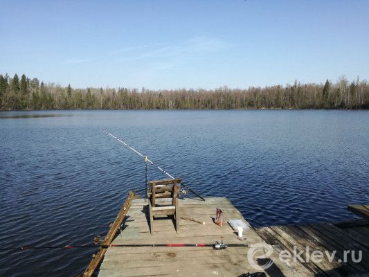 Рыбалка на озере Глубокое